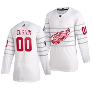 2020 NHL All-Star Game Detroit Red Wings Trikot Benutzerdefinierte Weiß